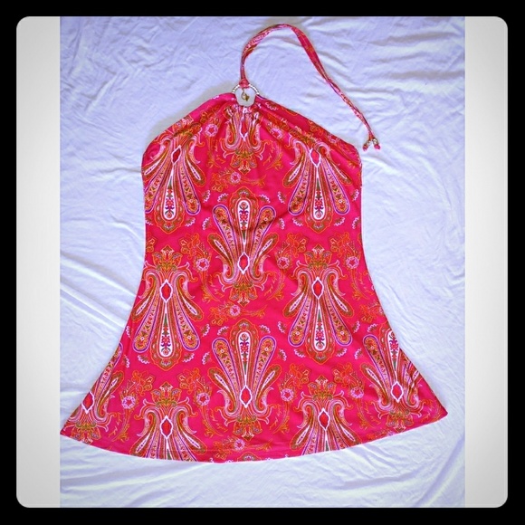 Baby Phat Tops - Baby Phat Drop Back Halter Baby Phat Tops - Baby Phat Drop Back Halter